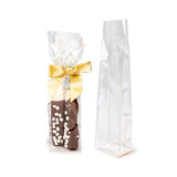 Sac à fond plat écologique compostable avec insert en papier 6.7x4.8x26 cm - 100 pièces