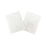 Kraft Bags White Eco-fiendly 7,6x10,2 cm Sealable - 100 pieces