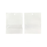 Kraft Bags White Eco-fiendly 7,6x10,2 cm Sealable With Window - 100 pieces