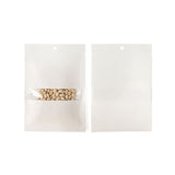 Kraft Bags White Eco-fiendly 10,2x15,2 cm Sealable With Window - 100 pieces