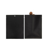 Kraft Bags Black Eco-fiendly 12,7x17,8 cm Sealable - 100 pieces