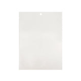 Kraft Bags White Eco-fiendly 12,7x17,8 cm Sealable - 100 pieces