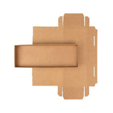 Fond de boîte kraft 10,8x2,5x30,5 cm - 25 pièces