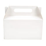 Boite Kraft Blanc avec Fenêtre 178x102x102 mm - 25 pièces