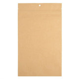 Sachet zip en Kraft & Plastique, 152x235mm - 100 pcs