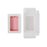 Boîte blanche à fenêtre 7x2.1x10.3 cm - 25 pièces