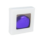 Boîte en kraft blanc avec fenêtre 7x2.1x6.8 cm - 25 pièces