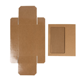 Boîtes en Papier Deux Pièces Kraft 21x12,7x5,7cm - 25 pcs