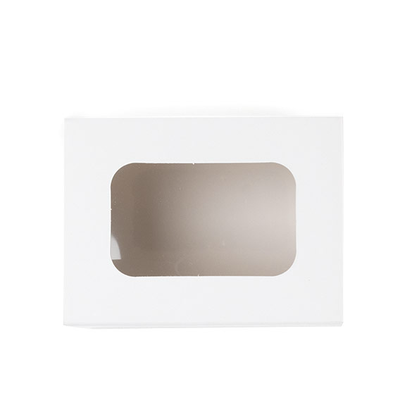 Boîtes en Papier Deux Pièces Blanches 9,5x6,4x5,7cm - 25 pcs