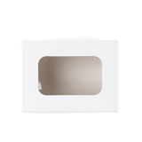 Boîtes en Papier Deux Pièces Blanches 9,5x6,4x5,7cm - 25 pcs