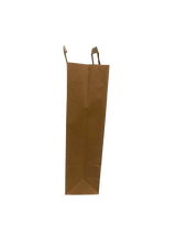 Sacs shopping en papier Eco marron, 320+210x270mm - 50 pcs