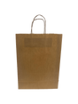 Paper Carry Bags Brown 260+120x350mm 