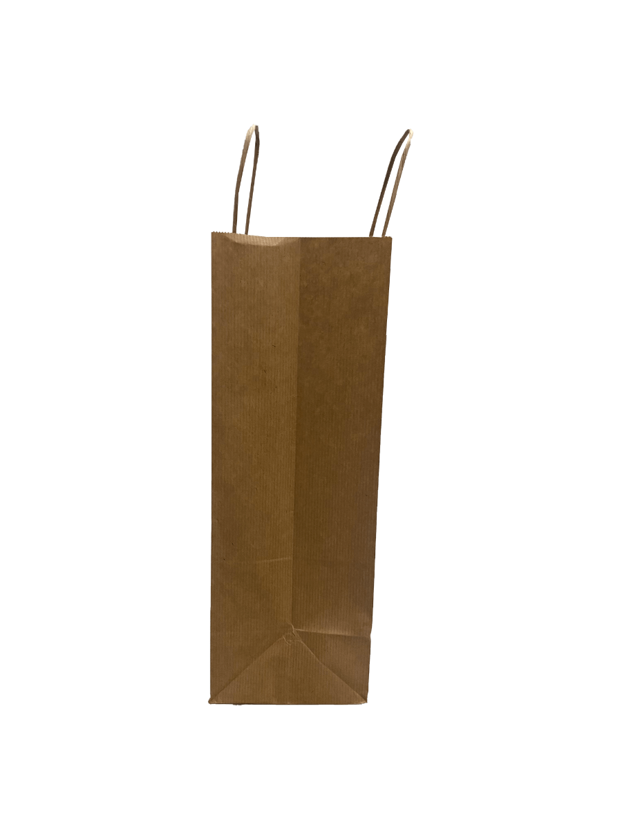 Sacs en papier Marron 260+120x350mm - 50 pcs