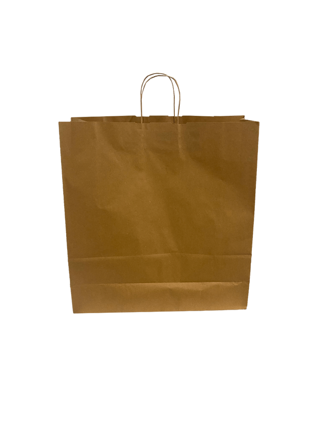 Paper Carry Bags Brown 450+170x480mm 