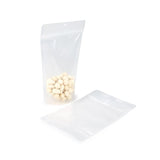 Doypack transparent avec haute barrière protectrice 14.9x8.9x23.2 cm - 100 pièces