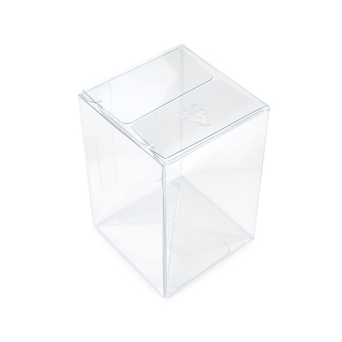Boîte transparente à fond automatique rPET 5.1x5.1x7.6 cm - 25 pièces