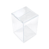 Boîte transparente à fond automatique rPET 5.1x5.1x7.6 cm - 25 pièces