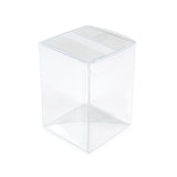 Boîte transparente à fond automatique rPET 6.4x6.4x9.2 cm - 25 pièces