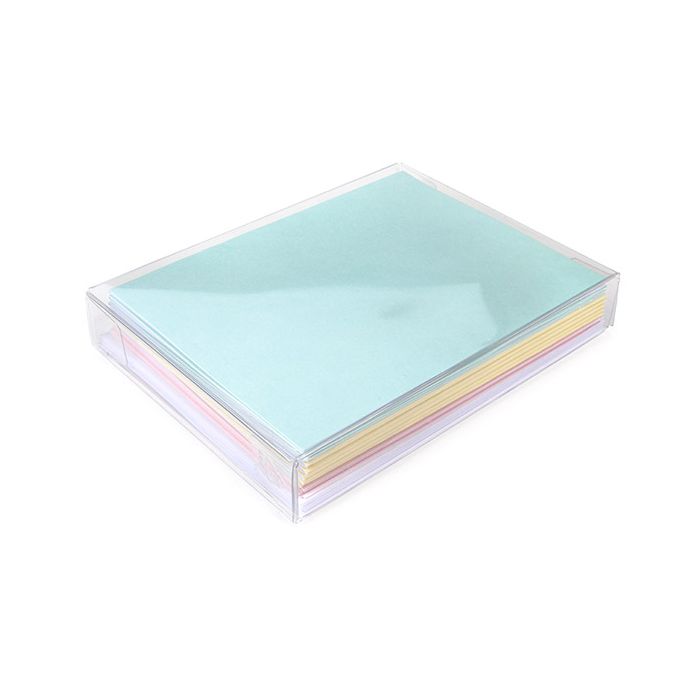 rPET Crystal Clear Box 114x25x149 mm 