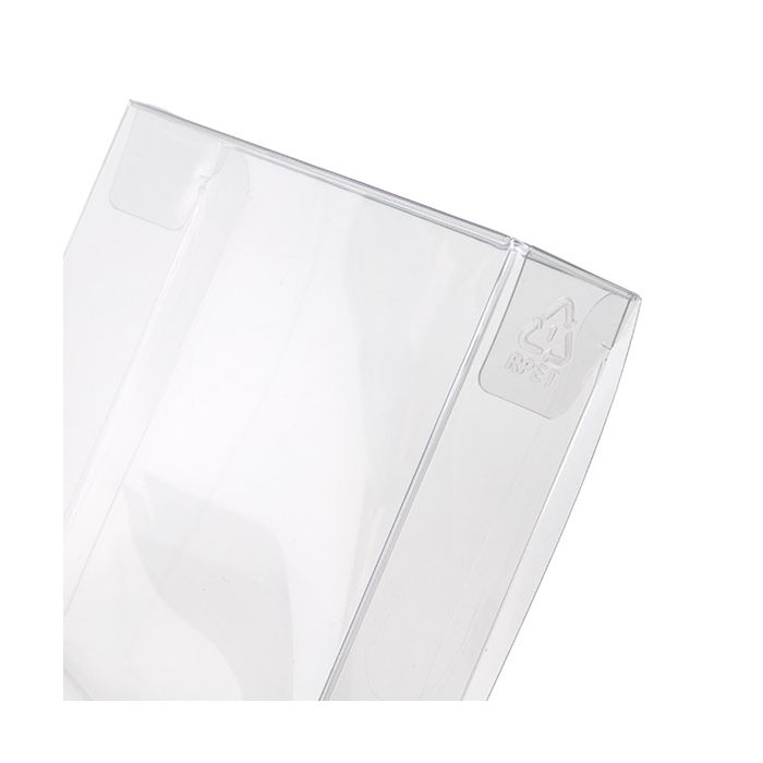 rPET Crystal Clear Box 11.4x2.5x14.9 cm - 25 pieces