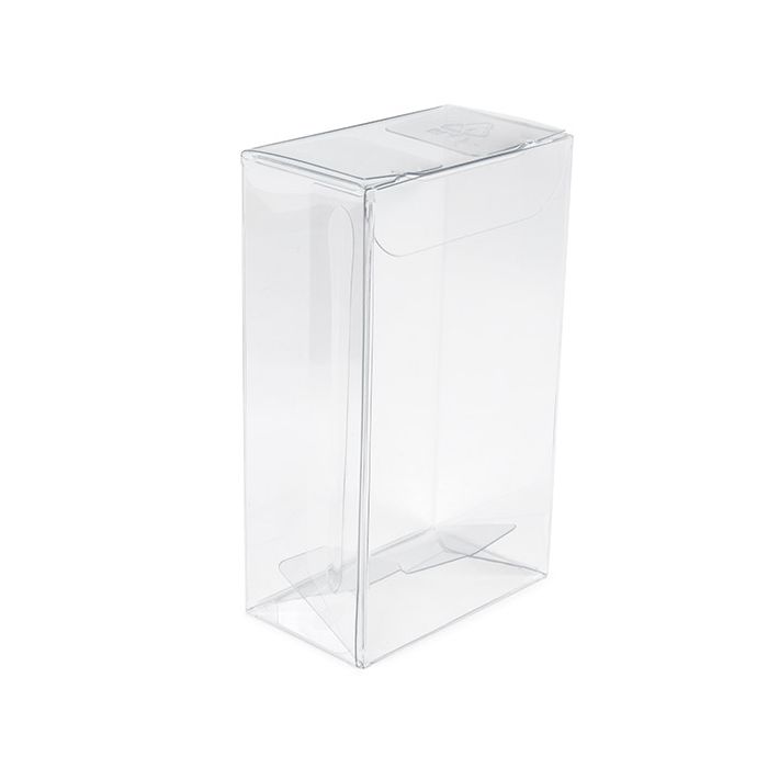 Boîte transparente à fond automatique rPET 5.4x3.2x9.2 cm - 25 pièces