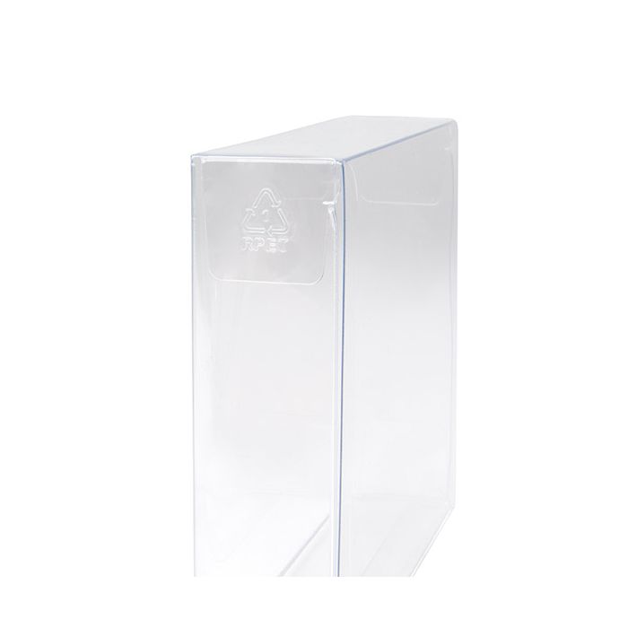 rPET Crystal Clear Box 11.4x3.2x14.9 cm - 25 pieces