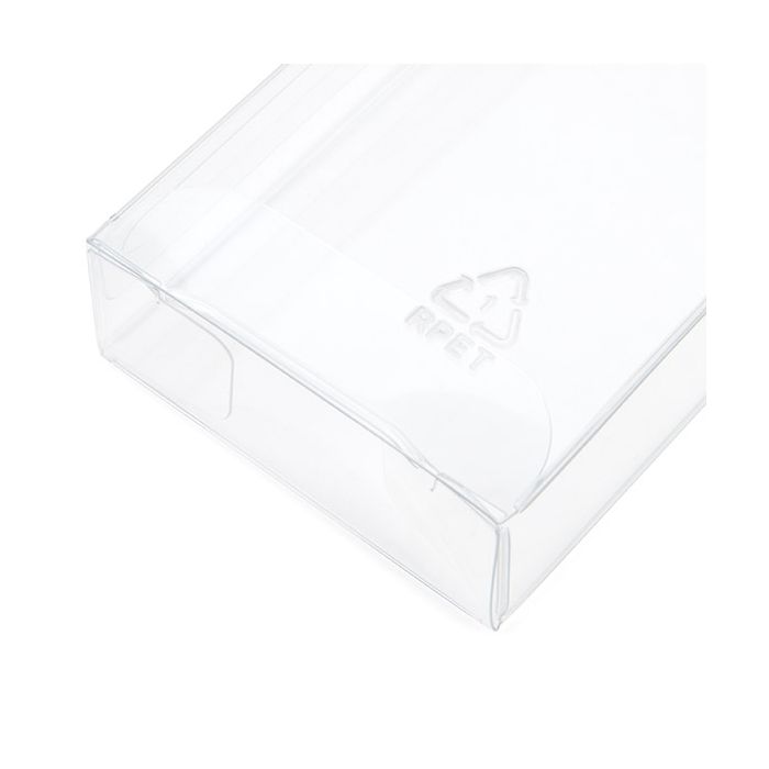 rPET Crystal Clear Box 5.4x2.1x9.2 cm - 25 pieces