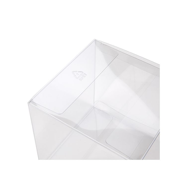 rPET Crystal Clear Box 10.2x10.2x10.2 cm - 25 pieces
