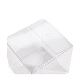 rPET Crystal Clear Pop & Lock Box 7.6x7.6x7.6 cm - 25 pieces