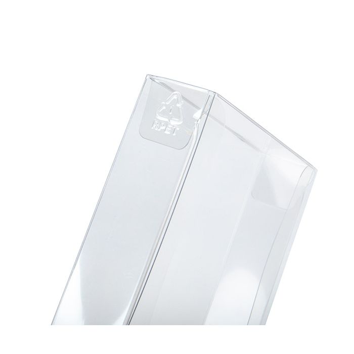 rPET Crystal Clear Box 10.5x2.5x10.3 cm - 25 pieces