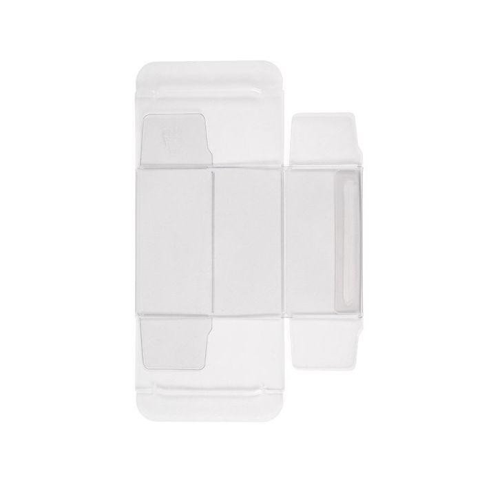 Boîte transparente rPET 7x3.7x7 cm - 25 pièces