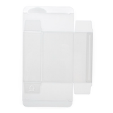 rPET Boîte Cristal Transparente 10,8x4,1x10,8cm - 25 pcs