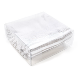 rPET Boîte Cristal Transparente 10,8x4,1x10,8cm - 25 pcs