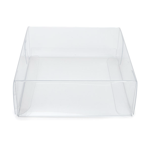 rPET Boîte Cristal Transparente 10,8x4,1x10,8cm - 25 pcs