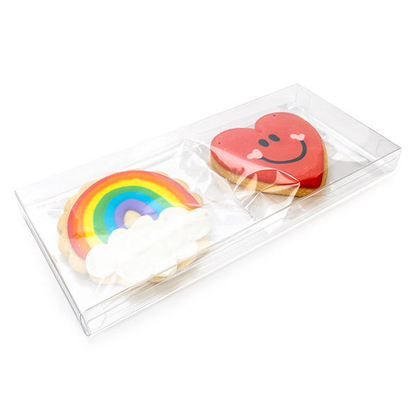 rPET Boîte Cristal Transparente 10,8x2,1x24,3cm - 25 pcs