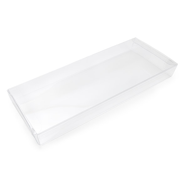 rPET Boîte Cristal Transparente 10,8x2,1x24,3cm - 25 pcs
