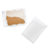 rPET Boîte Cristal Transparente 10,5x2,5x15,6cm - 25 pcs