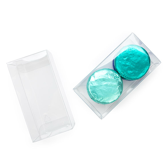 rPET Boîte Cristal Transparente 5,4x3,5x10,8cm - 25 pcs