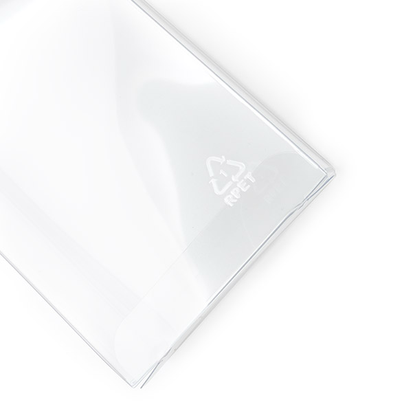rPET Boîte Cristal Transparente 7,6x2,5x25,4cm - 25 pcs