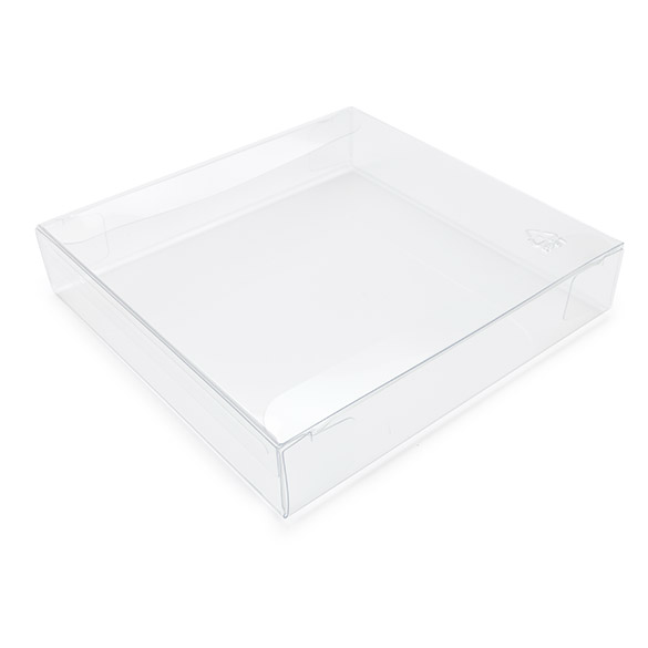 rPET Boîte Cristal Transparente 13x2,5x12,9cm - 25 pcs