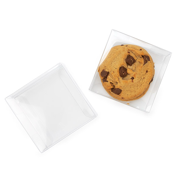 rPET Boîte Cristal Transparente 8,3x2,9x8,3cm - 25 pcs