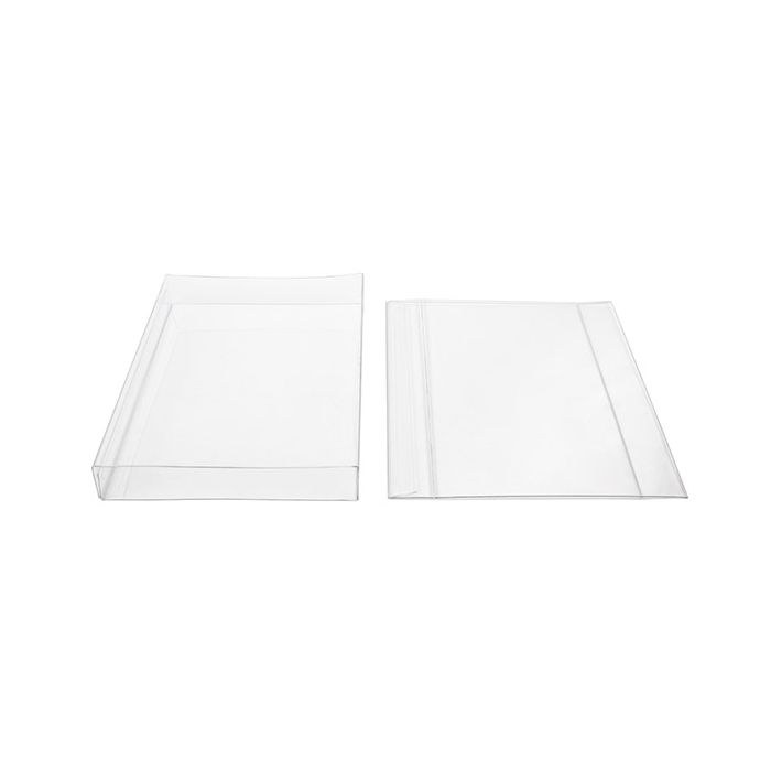 Boite à transparence cristalline avec couvercle à glisser 9.7 x 1.7 x 13.7cm (25 Pièces) [SC10]
