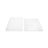 Boite à transparence cristalline avec couvercle à glisser 9.7 x 1.7 x 13.7cm (25 Pièces) [SC10]