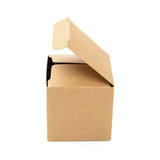 Boîtes Kraft pliante, 5x5x5 cm (25 Pieces)