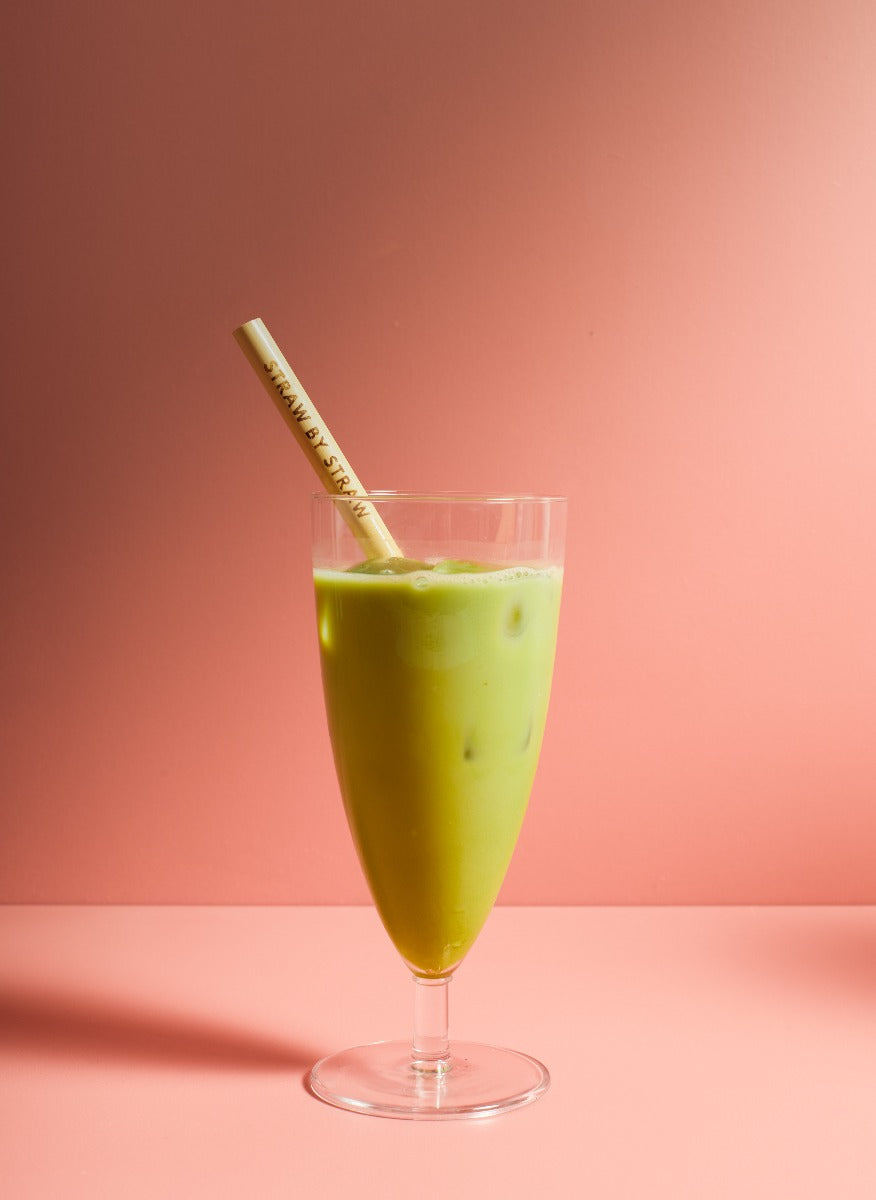 Eco straws of straw, tumbler 140mm x ⌀ 3-6mm - 250 pcs