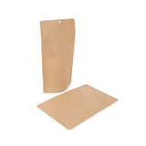 Doypack éco-responsable à maintien vertical en kraft 17,2x8,9x28,6 cm - 100 pièces