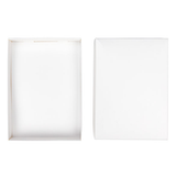 Petite boite en carton blanche 137x25x191mm - 25 pièces