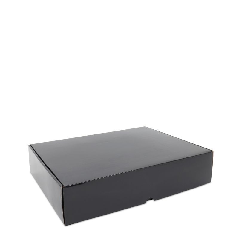 Carton pour Colis 415x305x85 mm noir - 50 pcs