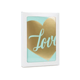 Boîte à fenêtre en papier blanc brillant avec feuille PET insérée 125 x 15 x 168 mm A6 - 25 pièces