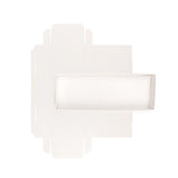 Fond de boîte blanc 10,8x2,5x30,5 cm - 25 pièces